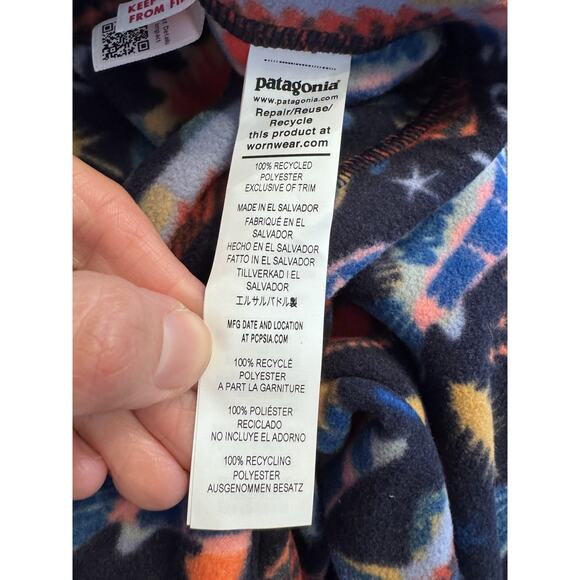 Patagonia Baby Micro D Bottoms Fleece Pull On Pants Sz 3T NWT $40 MSRP - Picture 11 of 12